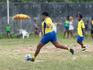 A 1ª Copa Maria Felipa de Futebol Feminino está na 7ª rodada.