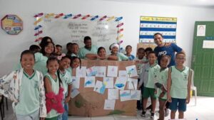 Arte e poesia de estudantes celebram a Mata Atlântica e despertam consciência ambiental na Ilha de Itaparica.